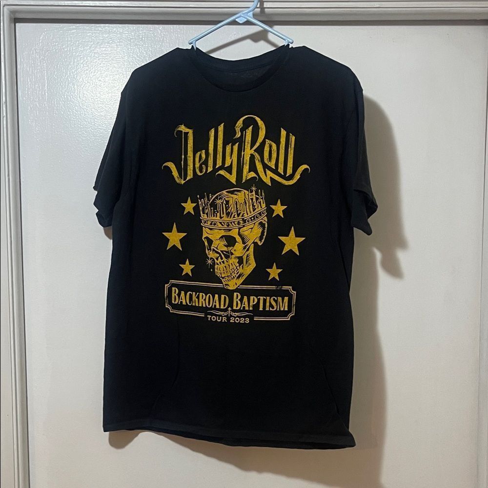 Jelly roll back road baptism tour shirt 2023